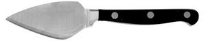 Coltello reggiano Black&Steel in acciaio inox manico nero cm 8