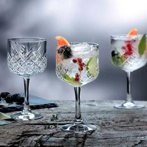 Set 4 calici Gin&Tonic Timeless in vetro cl 55