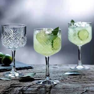 Set 4 calici Gin&Tonic Timeless in vetro cl 55