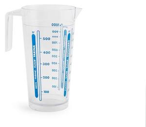 Brocca graduata Olimpia in plastica trasparente lt 1
