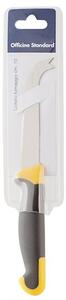 Coltello formaggio Officine Standard in acciaio inox manico antiscivolo grigio cm 10