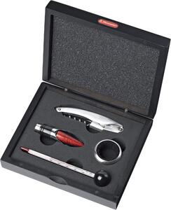 Set da Vino Sommelier 4 Pezzi con Cofanetto Alexander Easy