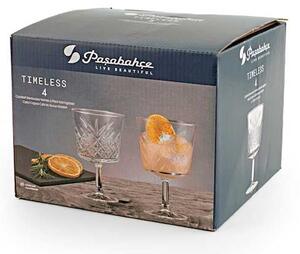 Set 4 calici multiuso Timeless in vetro 26 cl
