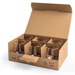 Set 6 Bicchieri Aperitif in vetro sottile 47 cl
