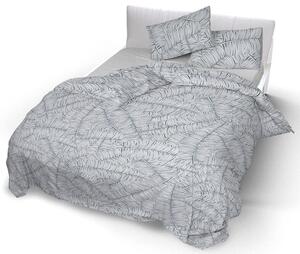 Copripiumino Matrimoniale con Federe Stampato in Puro Cotone Monkeys Blu