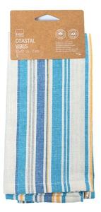 Set 2 tovaglioli Coastal Vibes in cotone e poliestere cm 42x42