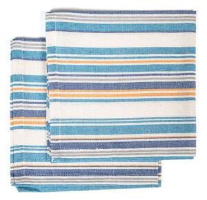 Set 2 tovaglioli Coastal Vibes in cotone e poliestere cm 42x42