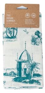 Set 2 tovaglioli Indian Summer in cotone e poliestere cm 42x42
