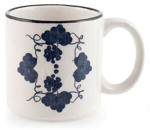 Set 2 mug Provence in stoneware decorato cc 330
