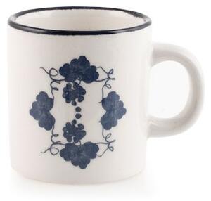 Set 3 tazze caffè senza piattino Provence in stoneware decorato cc 100