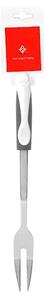 Forchettone inox manico antiscivolo grigio