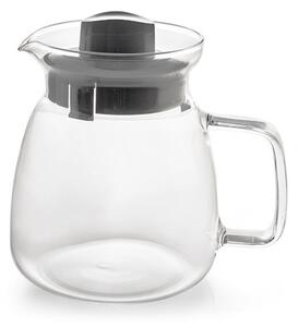 Teiera Sofia in vetro borosilicato trasparente lt 1,3