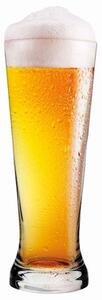 Set 6 bicchieri birra Linz in vetro trasparente cl 50