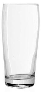 Set 12 bicchieri birra Willy in vetro trasparente cl 65,5