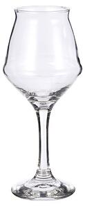 Set 6 calici birra Sommelier in vetro trasparente cl 40