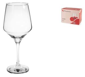 Set 6 calici Ivory in vetro trasparente cl 49