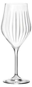 Set 6 calici vino Timeless News in vetro sonoro trasparente cl 55