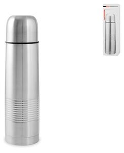 Termos rigato Inoxtherm in acciaio inox con tappo salvagoccia lt 0,75
