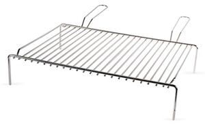 Graticola in filocromato per camino due manici cm 50x35