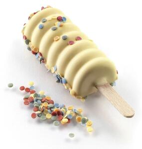 Stampo da 4 gelati GEL04M Mini Tango in silicone mm 67x33x22h