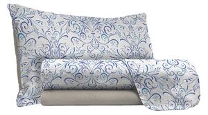 Set Lenzuola Singolo con Stampa Sopra Sotto e Federe Ornato Tex