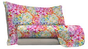 Set Lenzuola Singolo con Stampa Sopra Sotto e Federe Spring