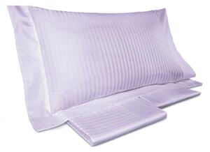 Copripiumino Matrimoniale con Lenzuola e Federe Mitera Rubino Lilla