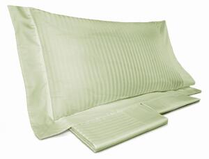 Copripiumino Matrimoniale con Lenzuola e Federe Mitera Rubino Verde Chiaro