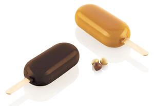 Kit 2 stampi da 2 gelati SET GEL14B Classic 3D in silicone mm 43x93x27h