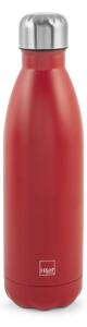 Bottiglia termica in acciaio inox 18/10 colore rosso cl 0,5