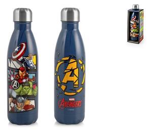 Bottiglia termica Avengers Marvel in acciaio inox 18/10 decorata lt 0.5