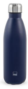 Bottiglia termica in acciaio inox 18/10 colore blu cl 0,75