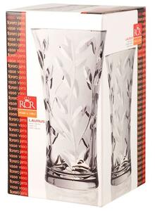 Vaso Laurus in vetro sonoro cm 25