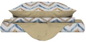 Copripiumino Singolo Double Face con Federe Stampato Hippy