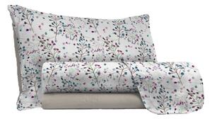Set Lenzuola Singolo con Stampa Sopra Sotto e Federe Flor