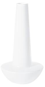 Vaso vetro Art bianco cm 30