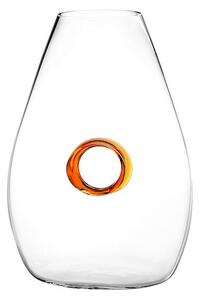 Vaso vetro Halo ambrato cm 30