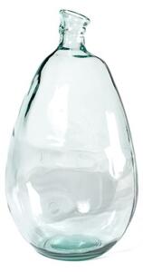 Vaso in vetro riciclato colore verde cm 47