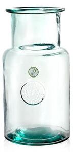 Vaso Thick Neck in vetro riciclato colore verde cm 28