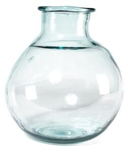 Vaso in vetro riciclato colore verde cm 31