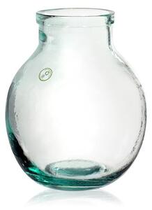 Vaso Aran Small in vetro riciclato colore verde cm 25