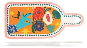 Tagliere Gipsy in melamina decorata rettangolare cm 34,5x16,5