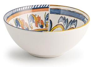 Set 6 coppette Positano in stoneware decorato cm 16