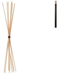 Set 10 bastoncini in legno per diffusori ambiente linea 100% Naturale cm 50