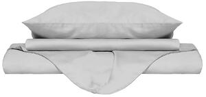 Copripiumino Singolo con Sacco e Federe Doubleface Bianco/Bianco