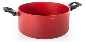Casseruola 2 manici Absolute red in alluminio antiaderente pfluon colore rosso cm 24