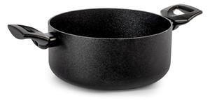 Casseruola 2 manici Titan in alluminio antiaderente Pfluon cm 20 colore nero