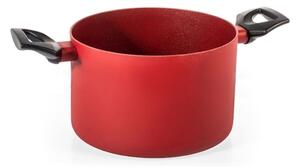 Casseruola 2 manici Absolute in alluminio antiaderente pfluon colore rosso cm 22