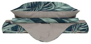 Copripiumino Singolo con Federe Stampato in Microfibra Tropical