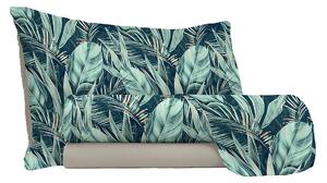 Set Lenzuola Singolo Sopra Sotto e Federe in Microfibra Tropical
